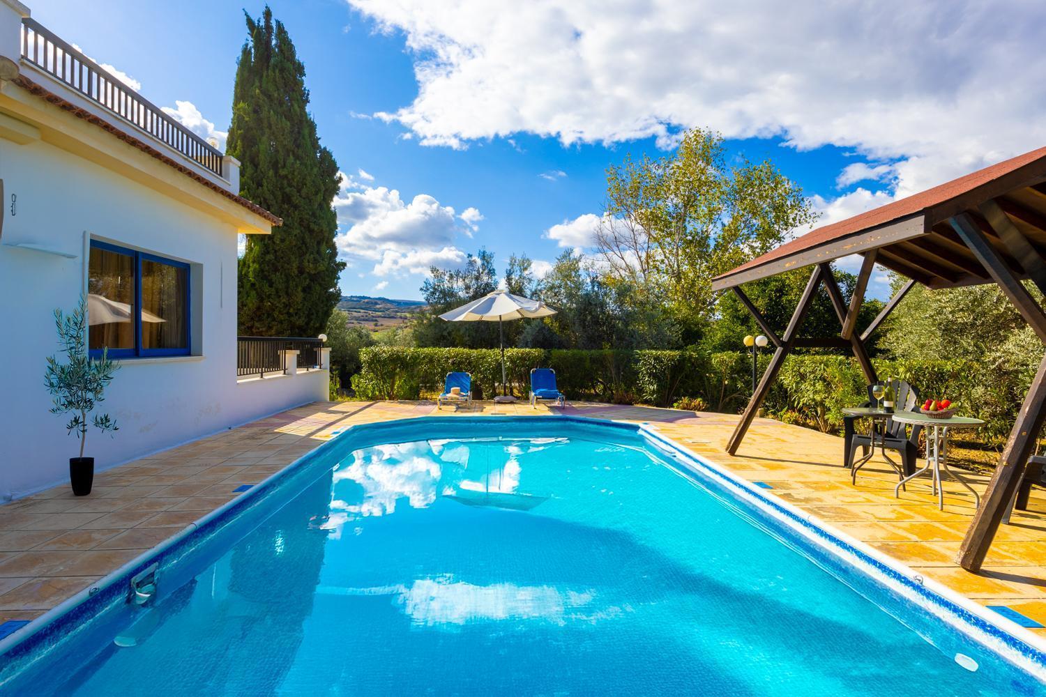 Villa Charoula Ena Polis エクステリア 写真