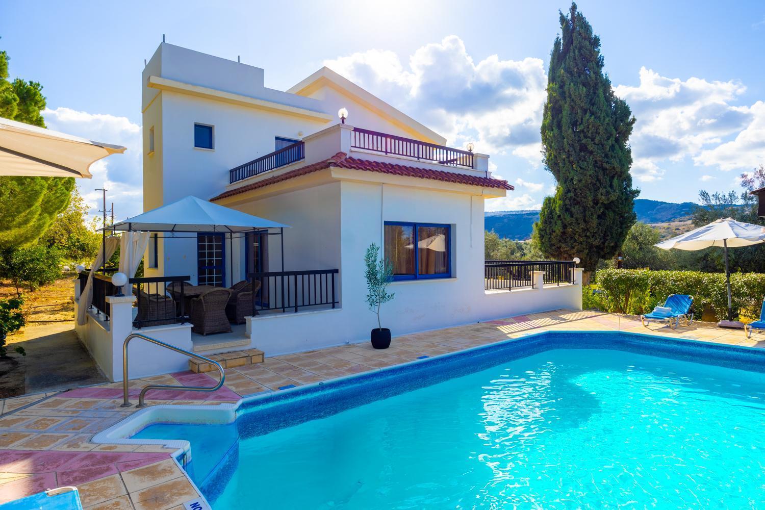 Villa Charoula Ena Polis エクステリア 写真